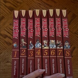 Fairy Tail Manga Volumes 1-8